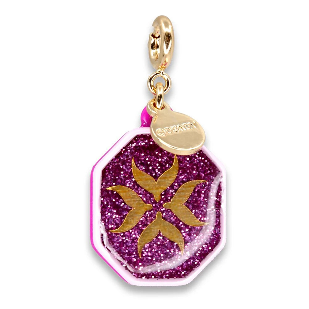 High IntenCity - Charm It! Gold Glitter Anna Charm Disney Frozen