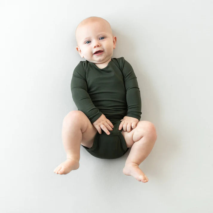 Kyte Baby - Long Sleeve Bodysuit in Fir