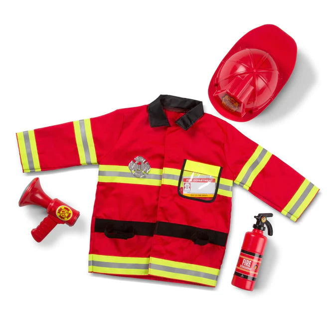 Melissa & Doug - Fire Chief Role Play Costume Set