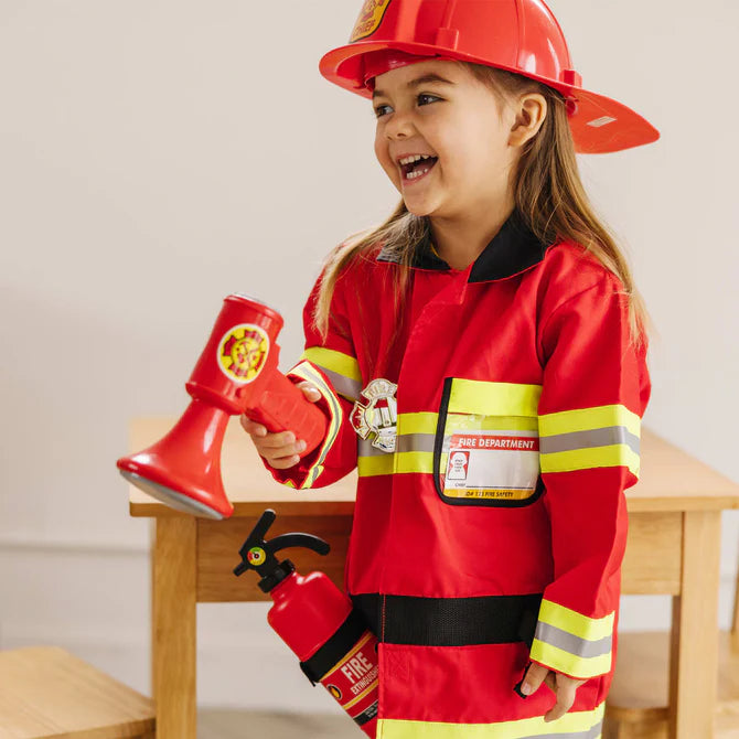 Melissa & Doug - Fire Chief Role Play Costume Set