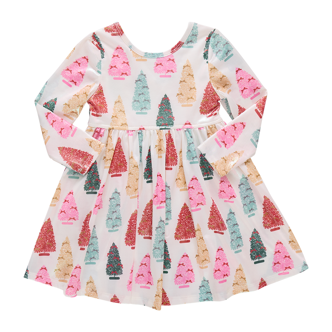 Pink Chicken - Bottle Brush Trees | Lame Steph Dress