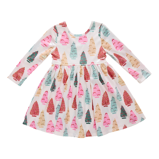 Pink Chicken - Bottle Brush Trees | Lame Steph Dress