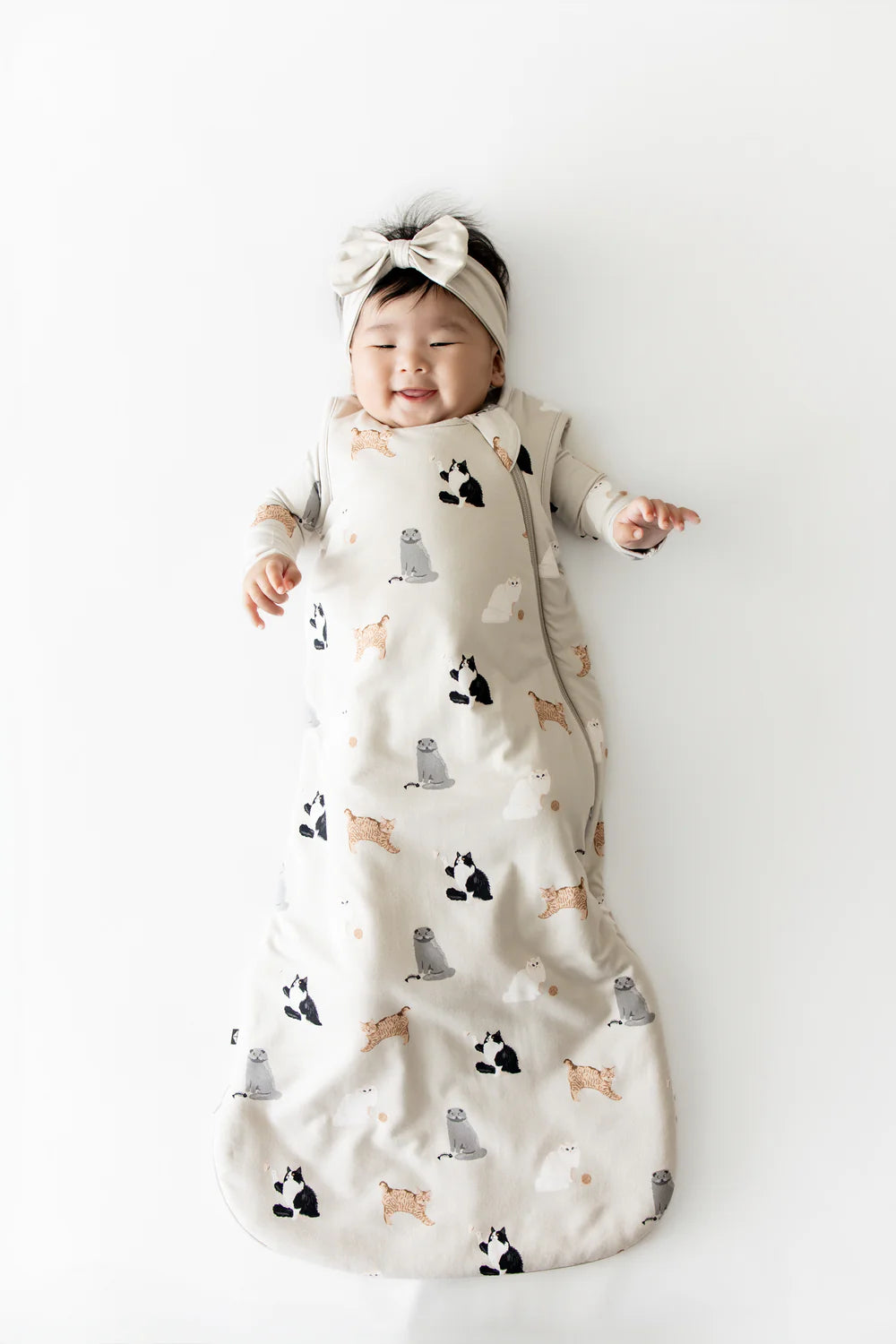 Kyte Baby - Sleep Bag in Fluffy Cat 1.0