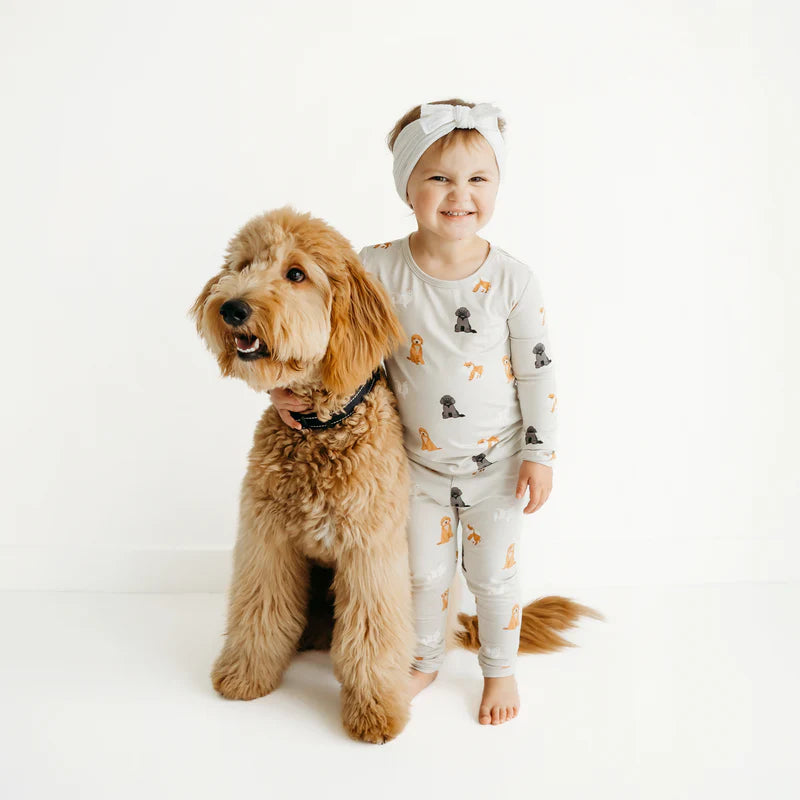 Kyte Baby - Fluffy Dog - Long Sleeve Pajamas