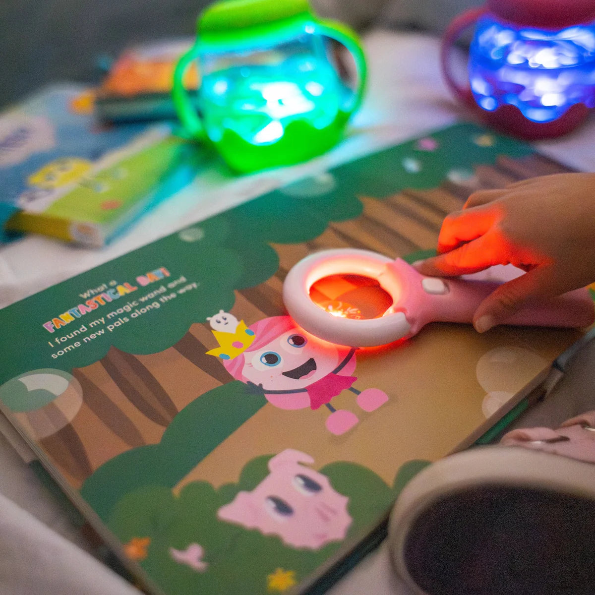 Glo Pals - Light-Up Library - Princess Ida and Her Missing Magic Wand