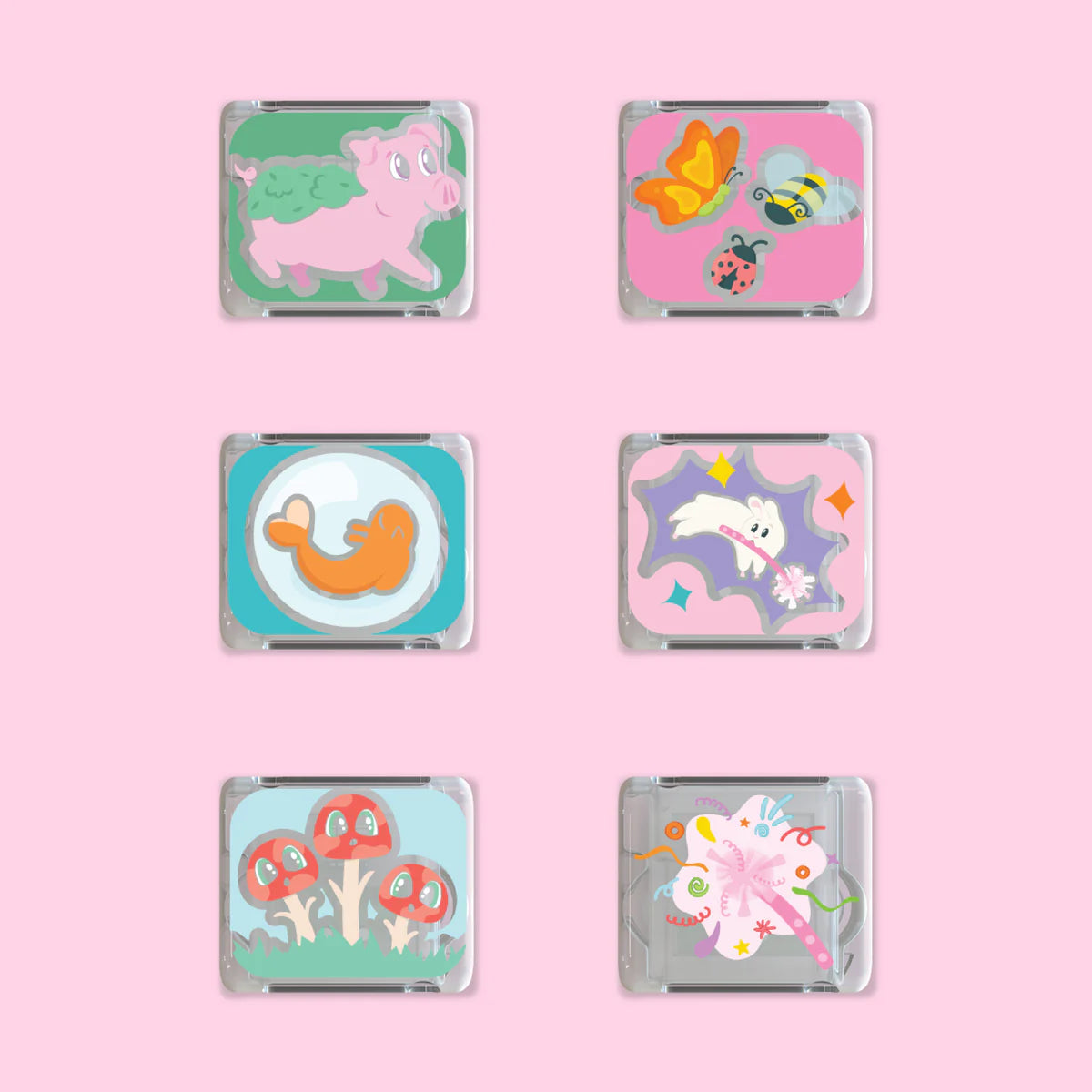 Glo Pals - 6-Pack Princess Ida Gift Set Light-Up Cubes
