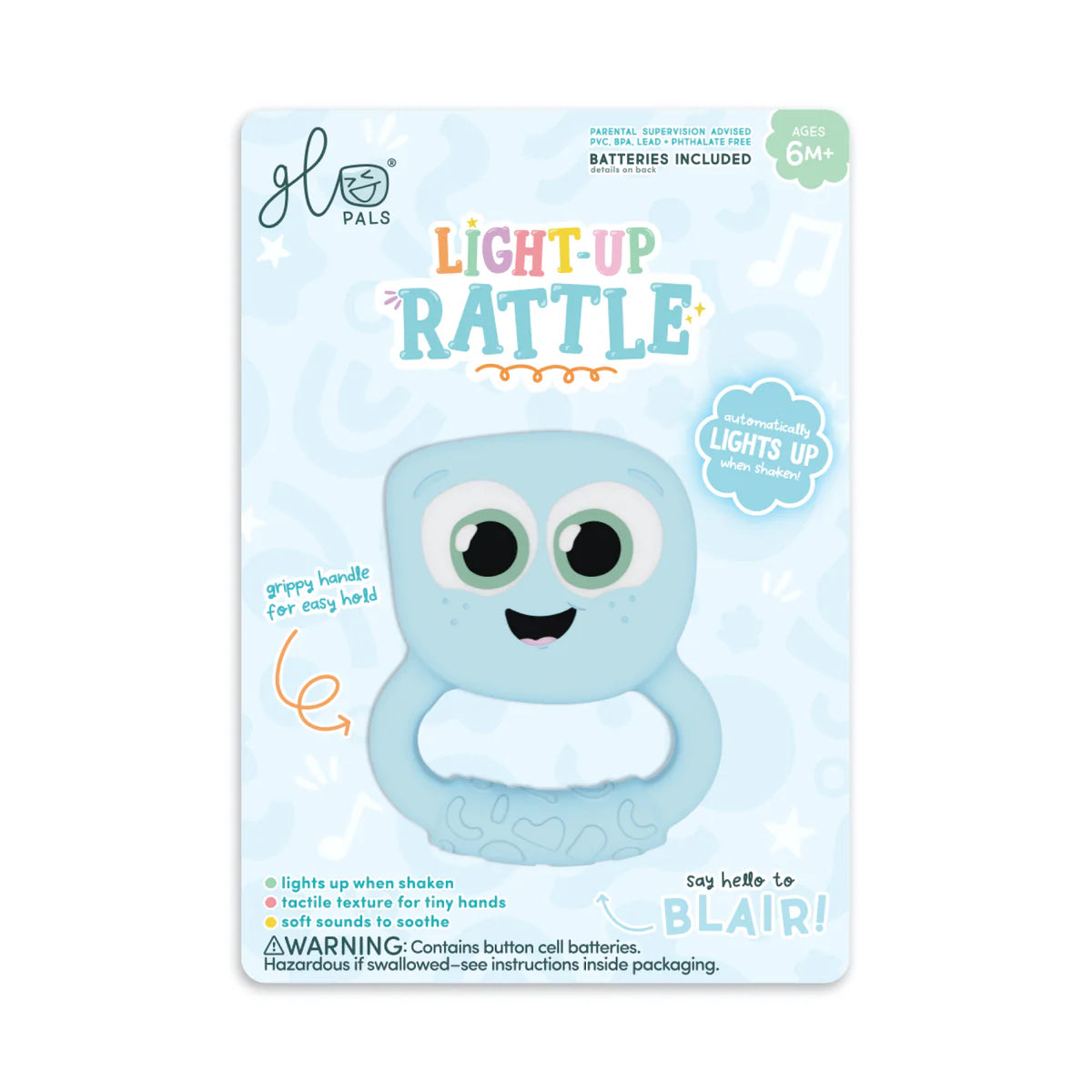 Glo Pals - Blair Light-Up Rattle