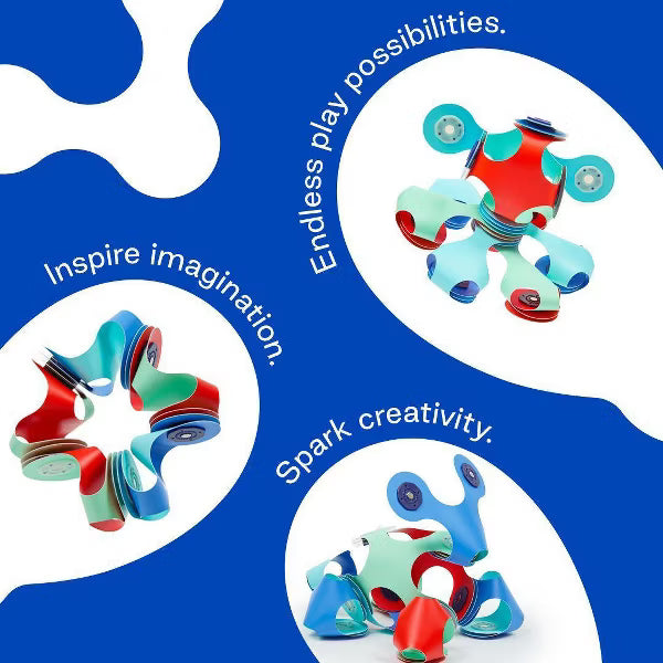 Clixo - Tiny & Mighty Set - Ocean - 9 Pieces
