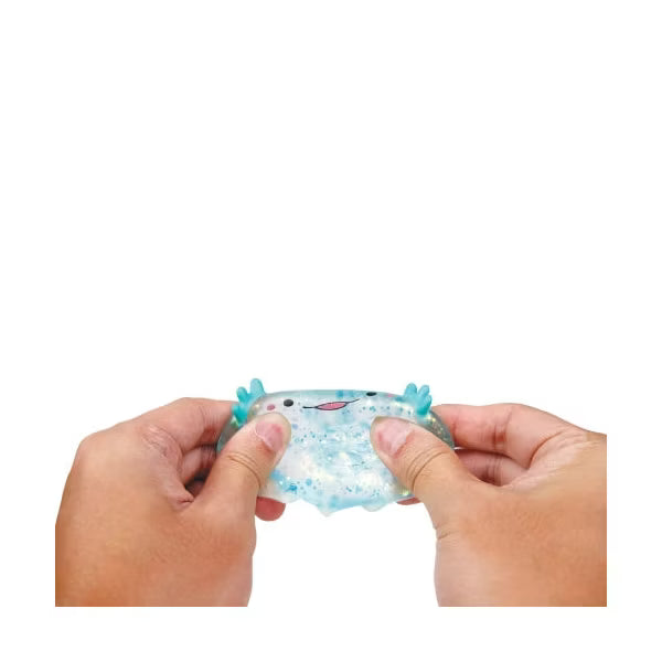 Master Toys & Novelties - Gummiez Itty Bitty Axolotl Squishy Sensory Fidget Toy, 2", 1 Count, Ages 3+