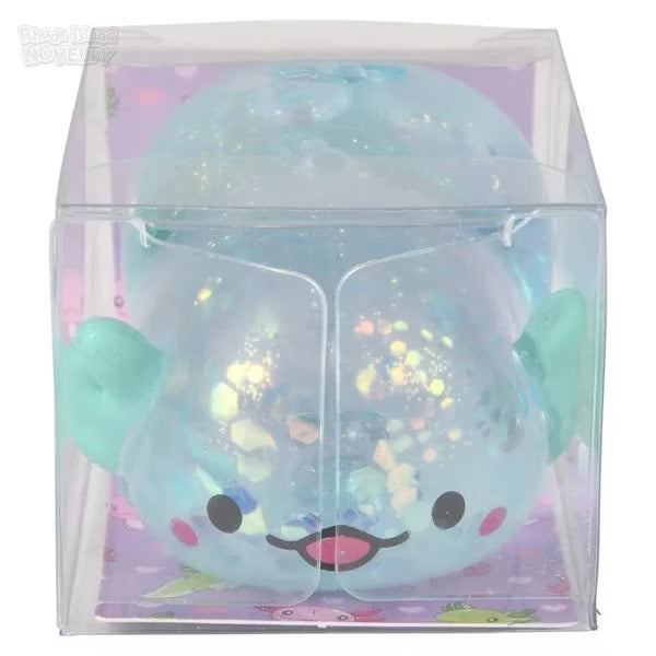 Master Toys & Novelties - Gummiez Itty Bitty Axolotl Squishy Sensory Fidget Toy, 2", 1 Count, Ages 3+