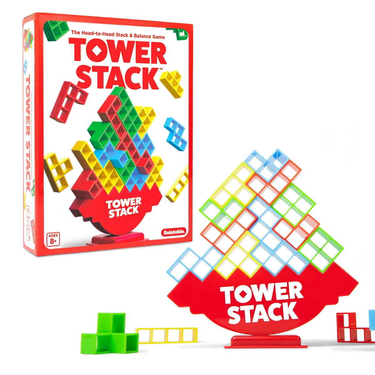 What Do you Meme? - Tower Stack Game: Classic Creative Thinking Play for 2+ Players