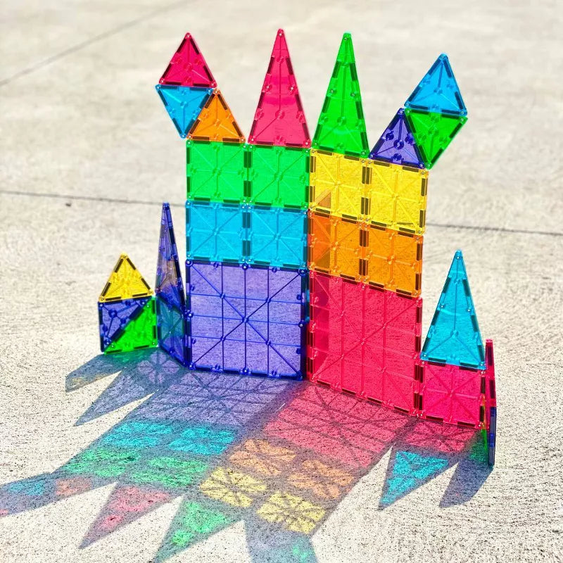 Magna-tiles - Clear Colors 32 Piece Set