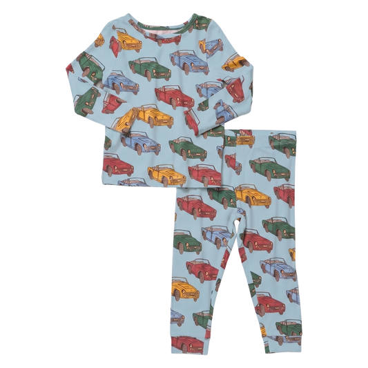 Pink Chicken - Bamboo PJ Set - Vintage Cars