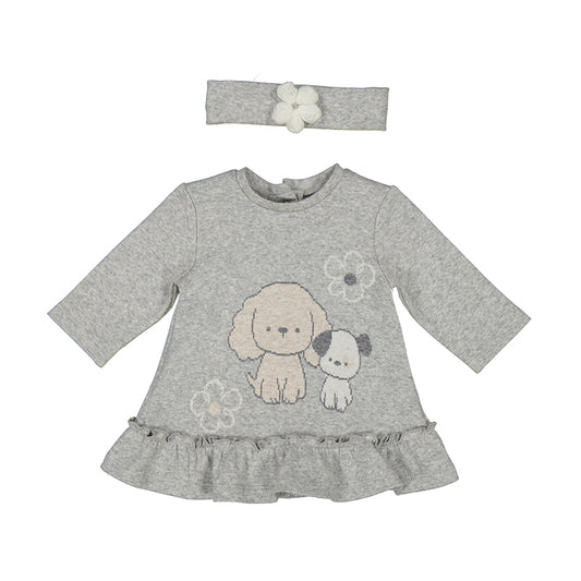 Mayoral - Knit Dress w/ Headband