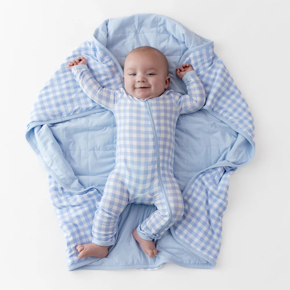 Kyte Baby - Baby Blanket in Gingham Breeze 1.0