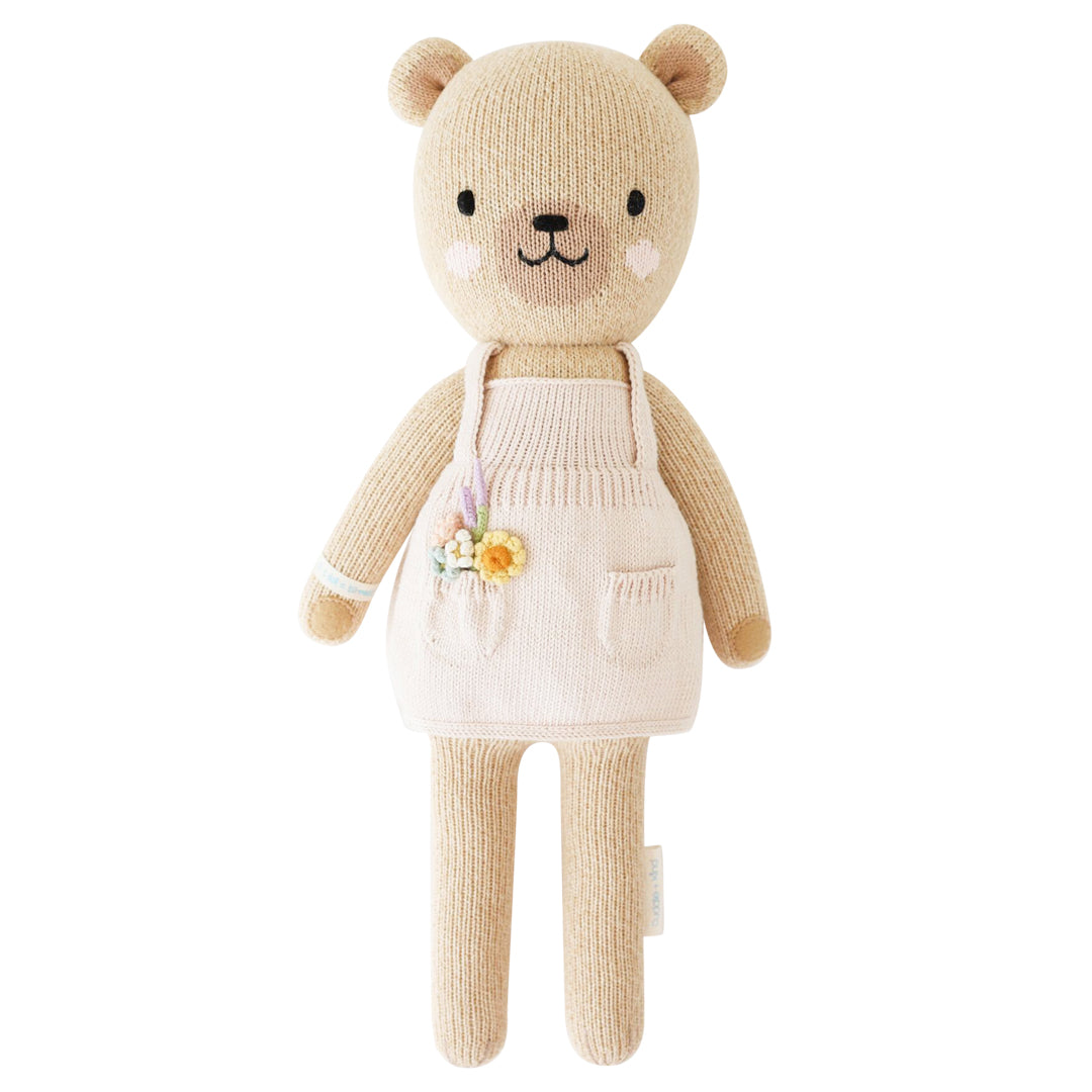 cuddle + kind - Goldie the Honey Bear Handknit Dolls