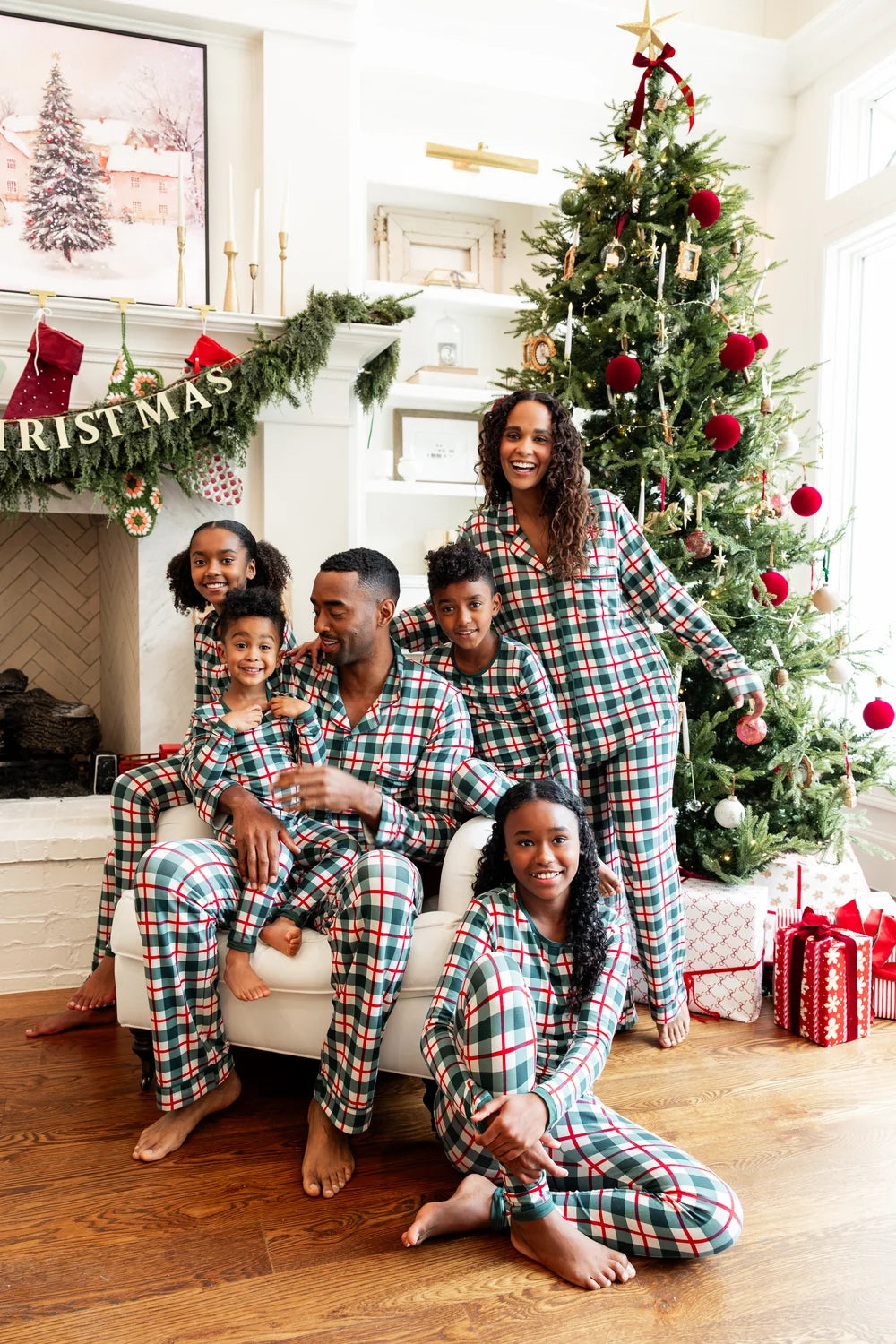 Kyte Baby - Long Sleeve Pajamas in Holiday Plaid