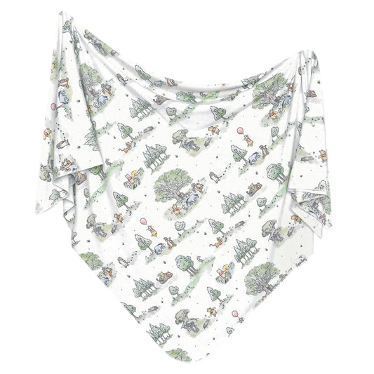 Copper Pearl - Hundred Acre Wood Swaddle Blanket