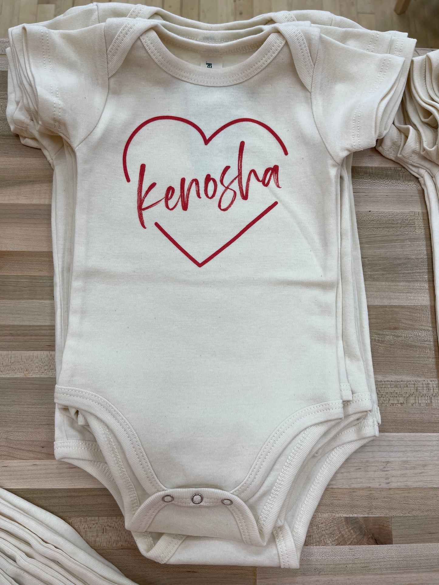 Morado Designs - All The Love For Kenosha - Onesie & Toddler Tee
