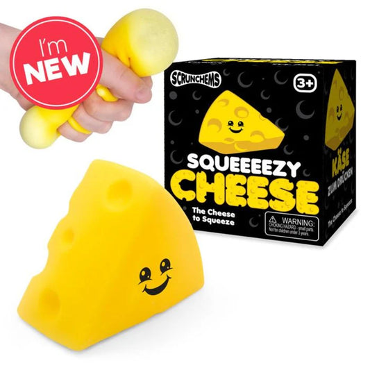 One for Fun - SCRUNCHEMS SQUEEZY CHEESE Squish - LIMIT 1