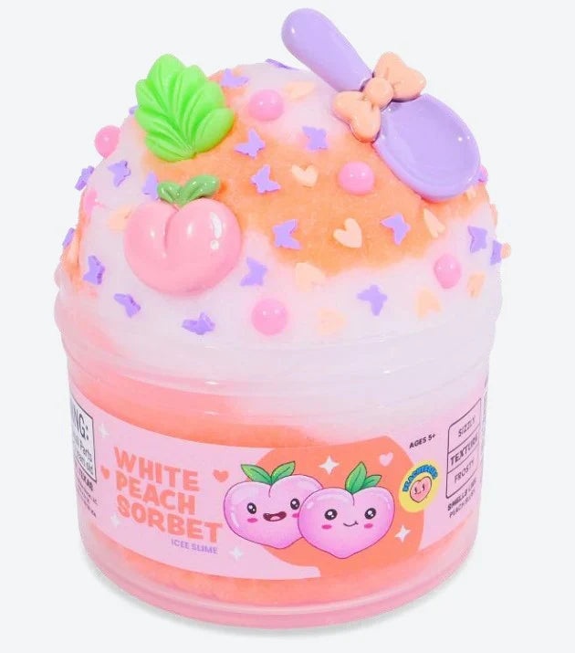 PeachyBbies - White Peach Sorbet Icee Slime