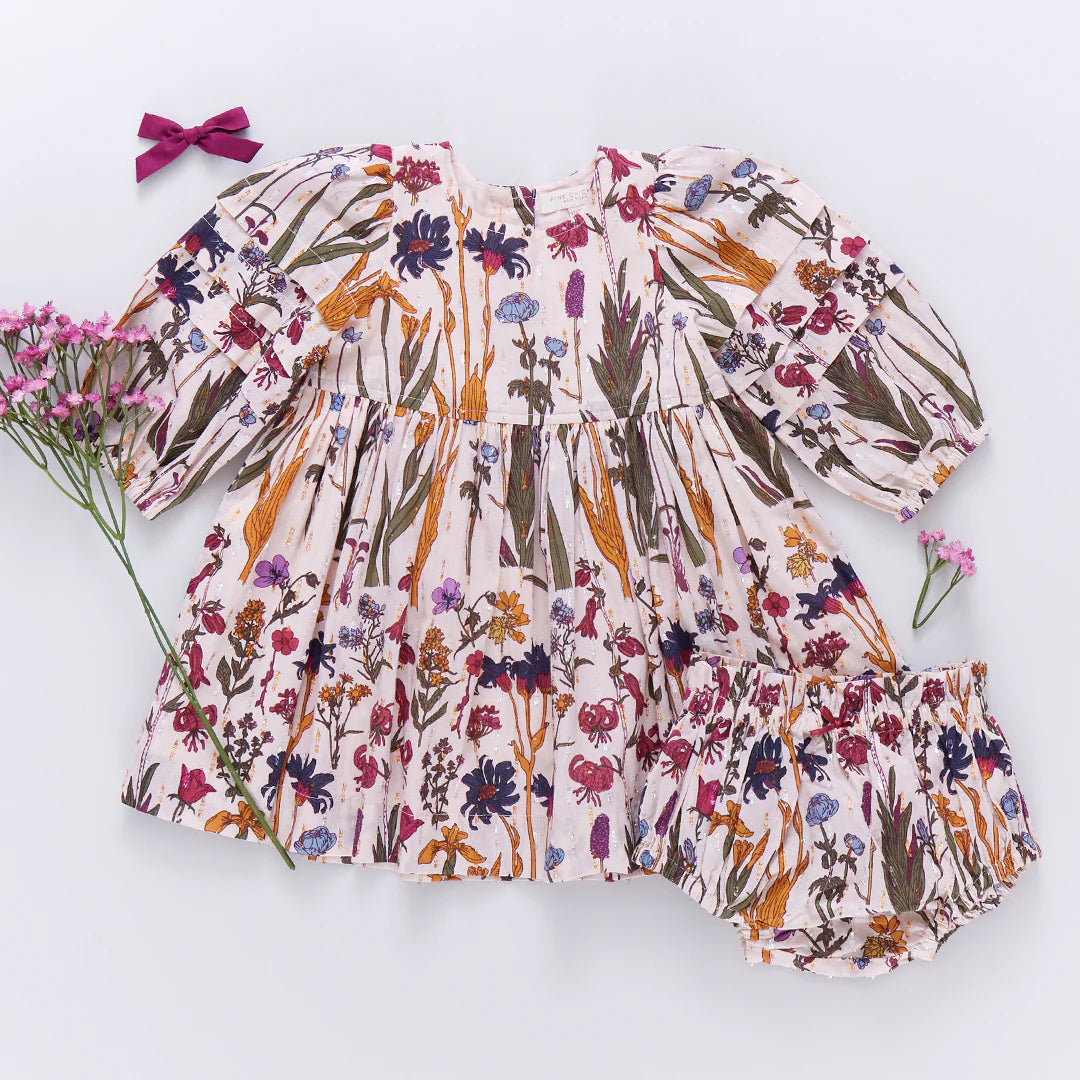 Pink Chicken - Autumn Flowers | Brooke Dress Set