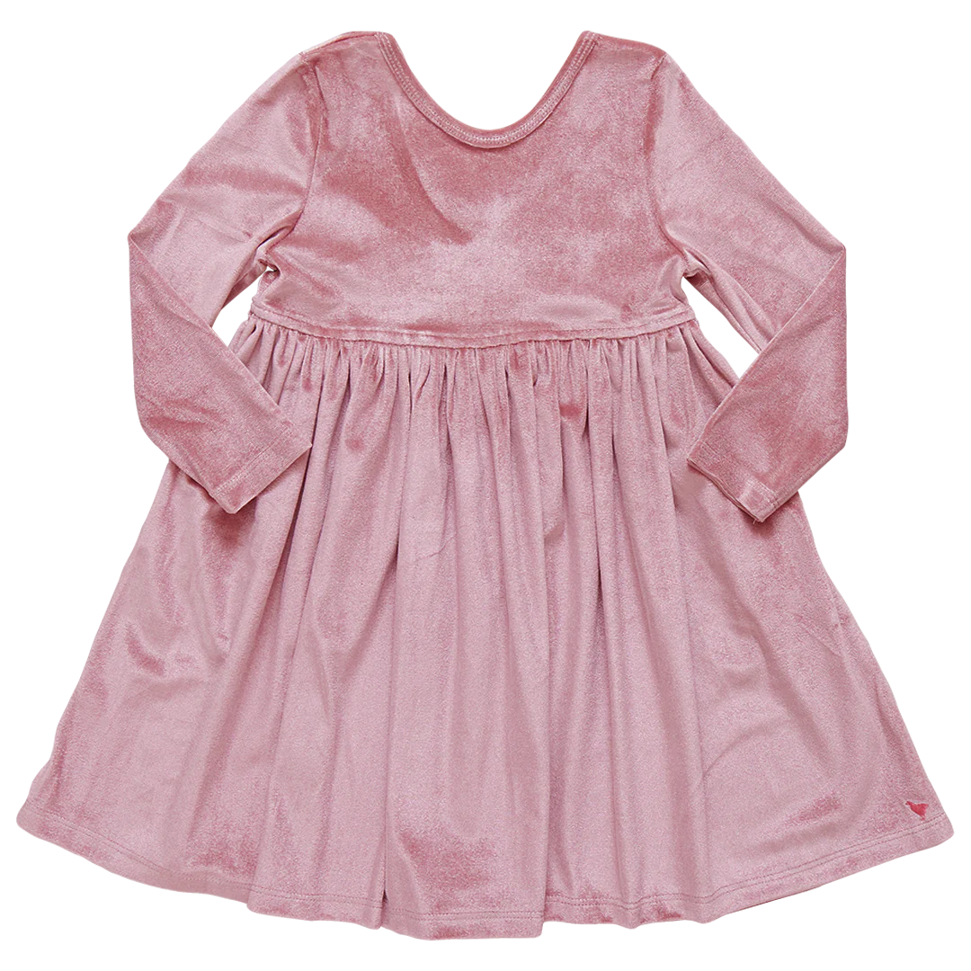Pink Chicken - Mauve | Velour Steph Dress