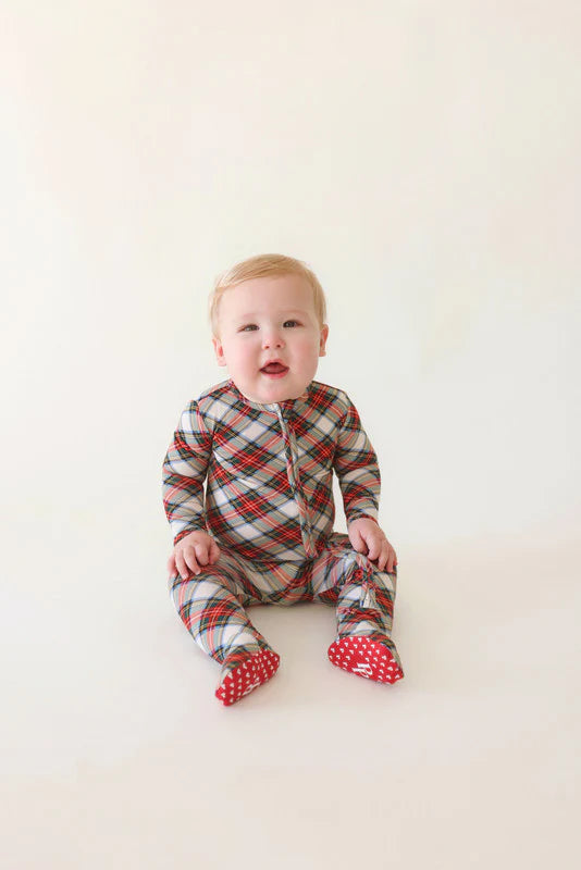 Posh Peanut - Marqui Footie Zippered One Piece