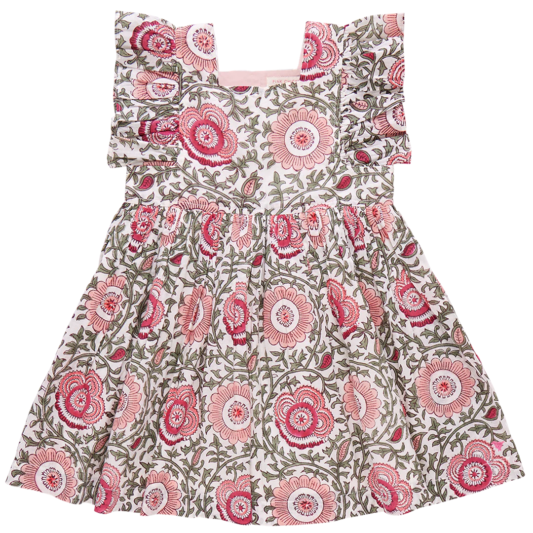 Pink Chicken - Pink Lisbon Floral Elsie Dress