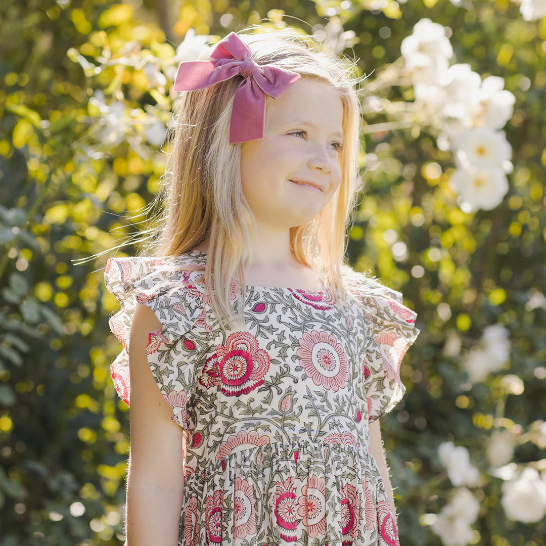 Pink Chicken - Pink Lisbon Floral Elsie Dress