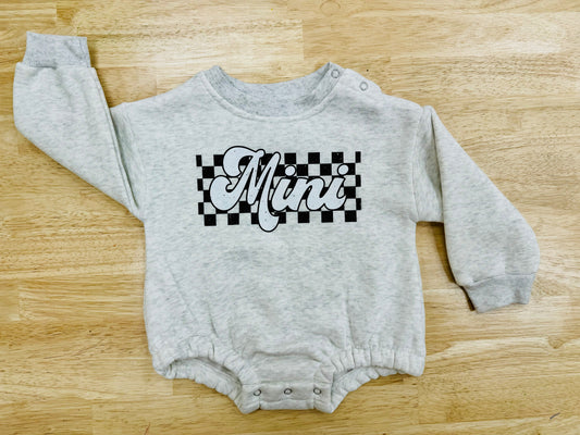kins + noah co - Mini Sweatshirt Romper