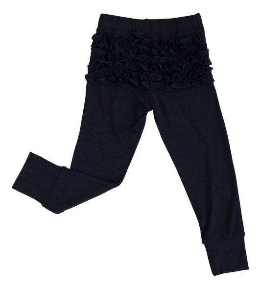 Birdie Bean - Black Bamboo Legging