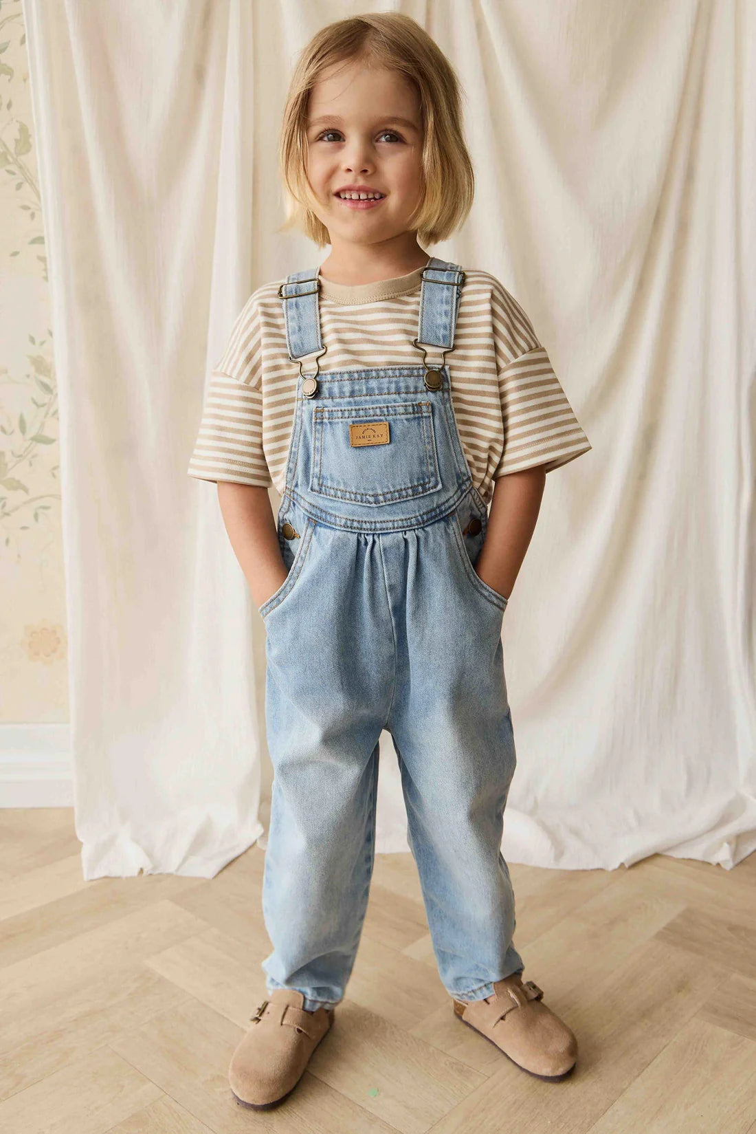 Jamie Kay - Cecil Overall - Antique Blue