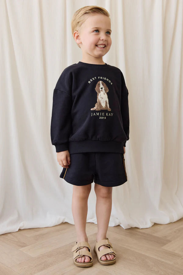 Jamie Kay - Organic Cotton Nash Short- Eclipse