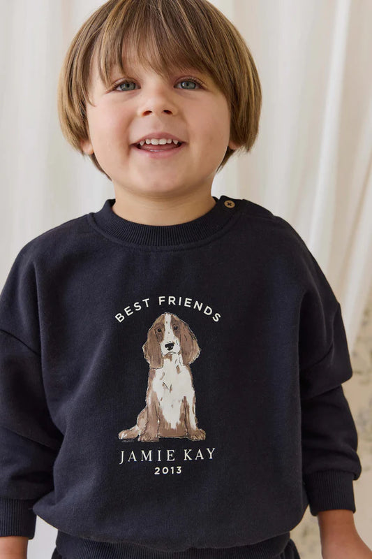Jamie Kay - Organic Cotton Nash Sweatshirt - Eclipse Best Friends