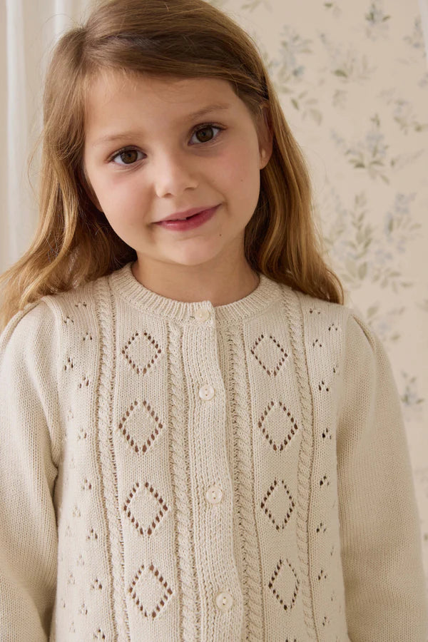 Jamie Kay - Annabelle Cardigan - Vanilla