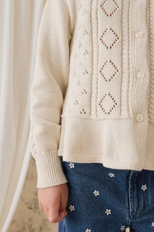 Jamie Kay - Annabelle Cardigan - Vanilla