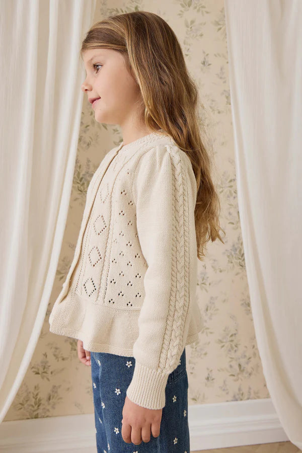 Jamie Kay - Annabelle Cardigan - Vanilla