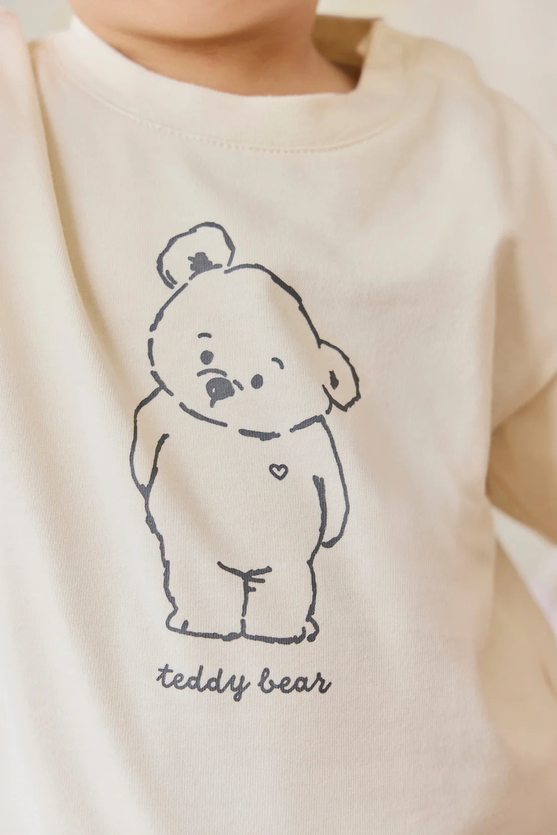Jamie Kay - Organic Cotton Bjorn Tee - Snuggle Buddy Cloud
