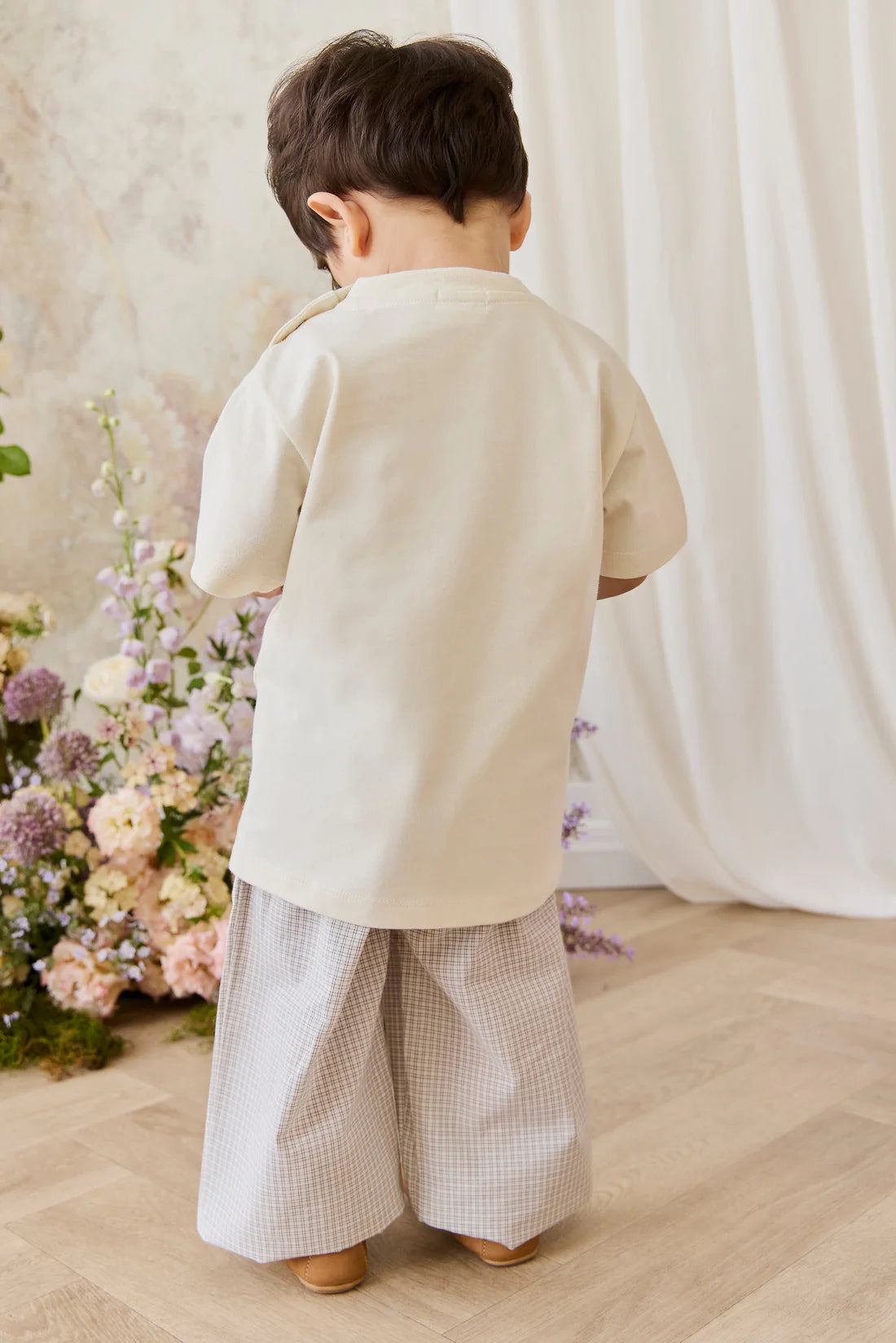 Jamie Kay - Organic Cotton Bjorn Tee - Snuggle Buddy Cloud