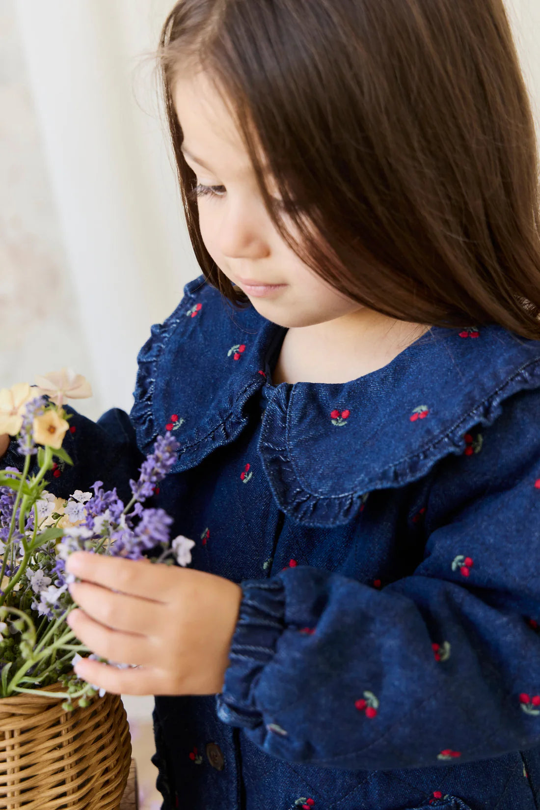 Jamie Kay - Amandine Jacket - Cerise Denim