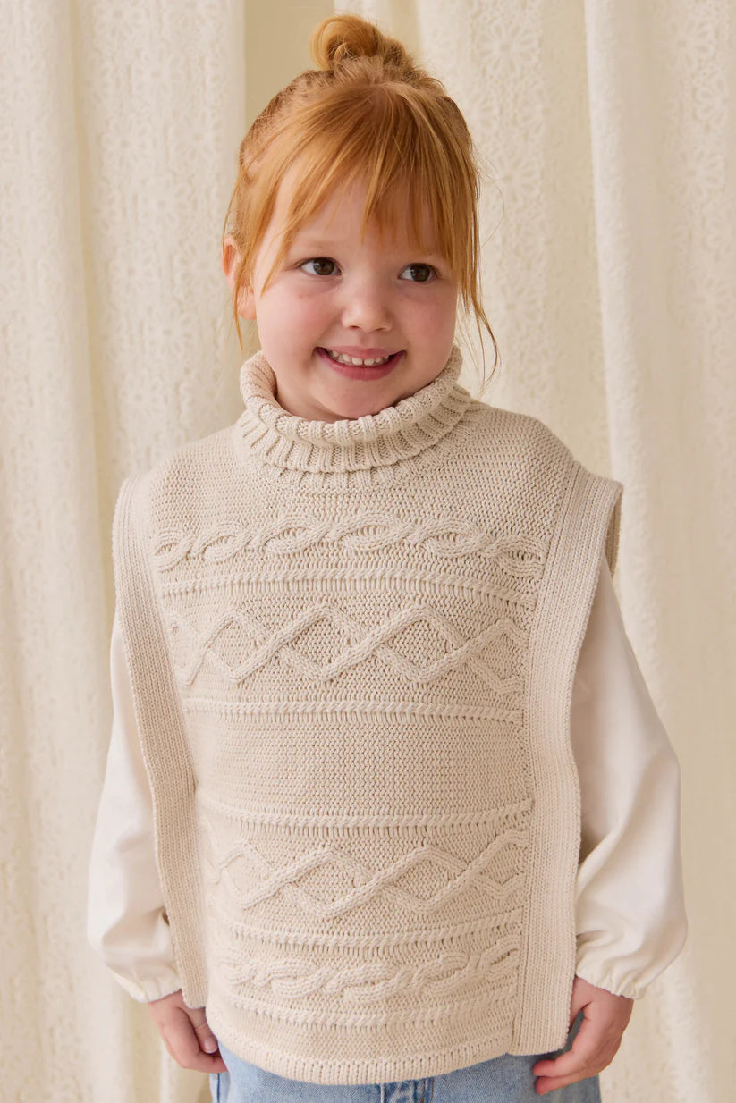 Jamie Kay - Pima Cotton Augustine Top - Parchment