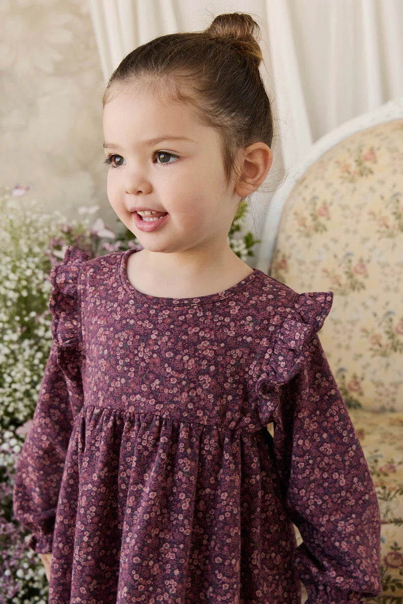 Jamie Kay - Organic Cotton Frankie Dress - Fig Floral