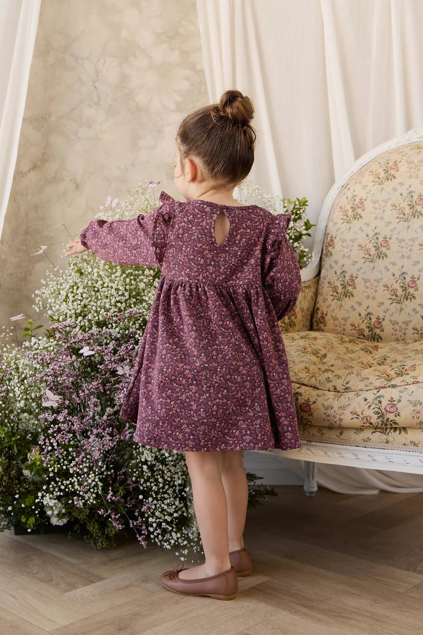 Jamie Kay - Organic Cotton Frankie Dress - Fig Floral