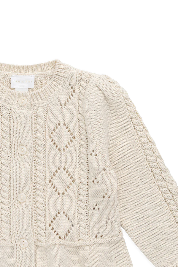 Jamie Kay - Annabelle Cardigan - Vanilla