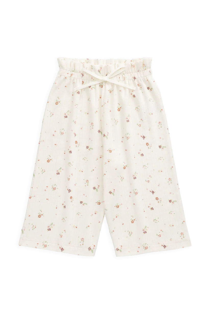 Jamie Kay - Organic Cotton Pointelle Carine Pant - Eloise Egret