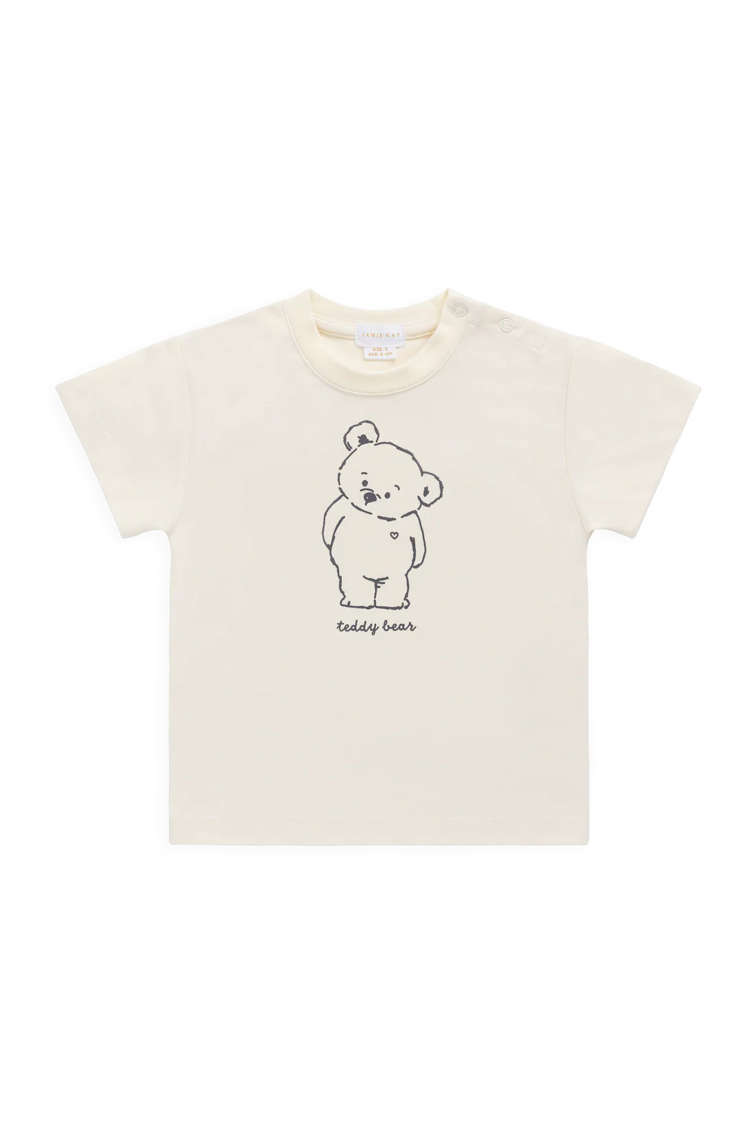 Jamie Kay - Organic Cotton Bjorn Tee - Snuggle Buddy Cloud