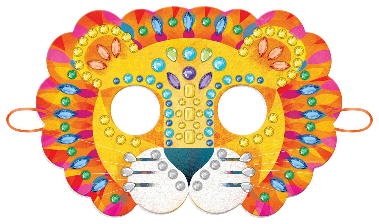 Crocodile Creek - Jewel Art Crowns - Animal Masks
