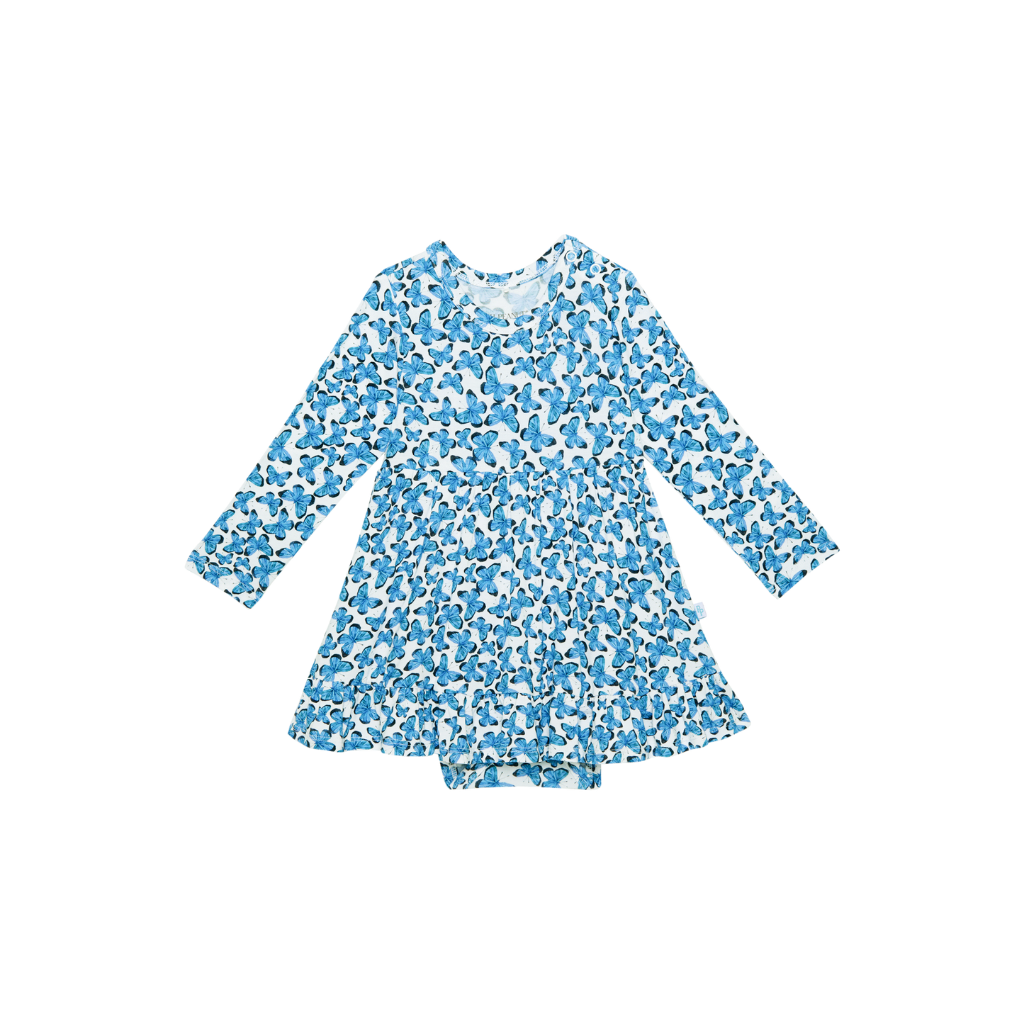 Posh Peanut - Nayeli Ruffled Twirl Bodysuit Dress