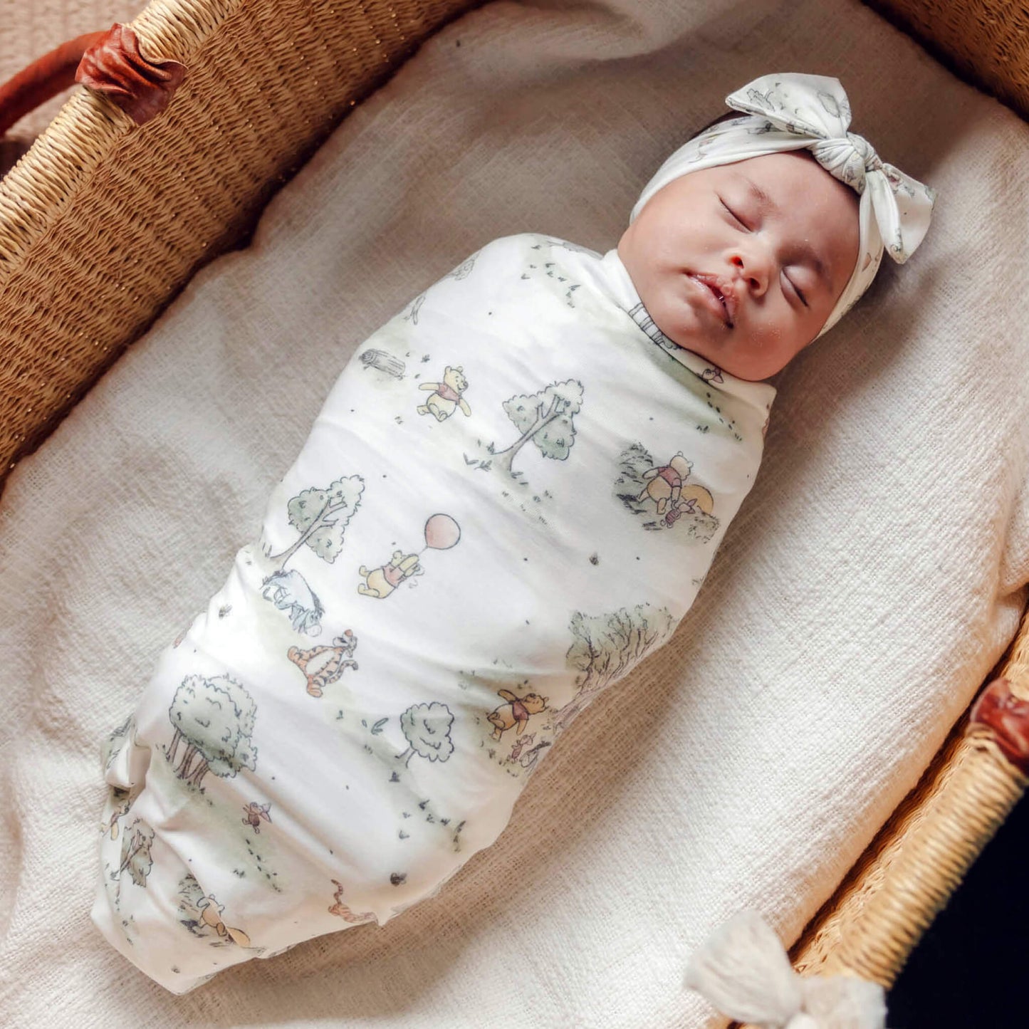 Copper Pearl - Hundred Acre Wood Swaddle Blanket